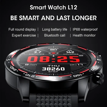 2020 Smart Ur Mænd Smarte Ure Kvinder Smart Ur Android ios Reloj Inteligente Reloj Inteligente Mujer Iwo L12