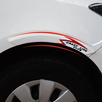 Atreus Bil Hjul øjenbryn dekorative Anti-kollision Strip Mærkat for Toyota Avensis Rav4 A6 Audi Q5 Renault opfange ar Skoda Yeti