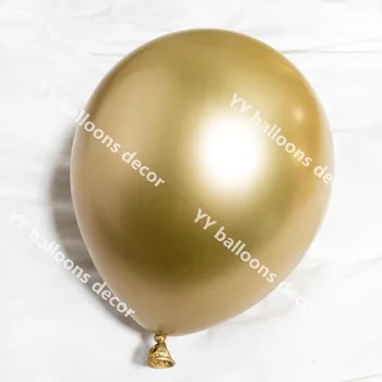 DIY Ballon Guirlande-Arch Kit 12Ft RETRO Grøn Hvid Guld Latex Luft Balloner Pack til Baby Shower, Fødselsdag Part Indretning af Forbrugsstoffer