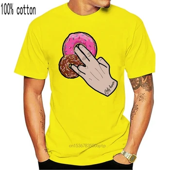 Mænd Sjove T-Shirt Mode tshirt Dunkin Donuts Kun Menneskelig Hånd, Kvinder t-shirt