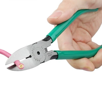 125mm/150mm Side Cutter Tænger Wire Stripper Diagonal Tænger Til Kredsløb Plast Elektriker Reparation håndværktøj