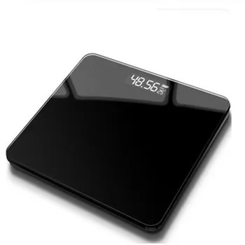 Nyt Badeværelse-Gulvtæppe Krop Skala Glas Smart Elektroniske Vægte USB-Opladning, LCD-Display Krop Vejer Hjem Digital Vægt