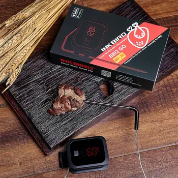 HIH-2X Trådløse Mad Termometer LED Grill Timer Digital Probe Kød Termometer BBQ Temperatur Køkken Madlavning Værktøjer