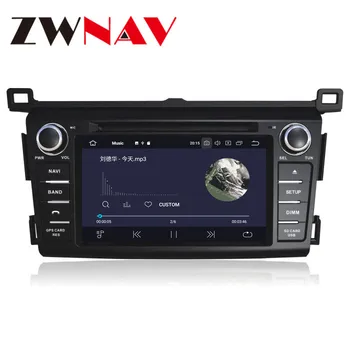 Android-10 PX6 4 + 64G con DSP Carplay IPS pantalla para For Toyota RAV4 nye 2013-2017 pantalla grande AC automático Radio
