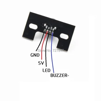Multicopter Drone WS2812B 4.5~5.2 V LED Lys board LED-H-type Hale Alarm for F3 CC3D Flight Control Quadcopter