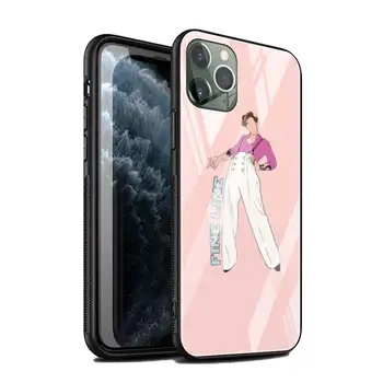 Harry Styles Kunst Hærdet Glas cover Til iPhone 12 Mini 11 12 Pro X XS Antal XR 7 8 6 6S Plus SE 2020 Telefonen Shell Dække Coque