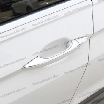 Lsrtw2017 for Volkswagen Vw Tiguan Bilens dørhåndtag Trimmer Dekorative Indvendige Tilbehør 2017 2018 2019 2020 Styling
