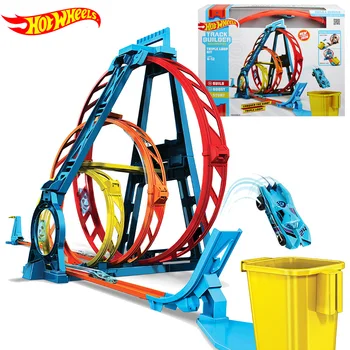 Oprindelige Hot Wheels Track Builder Bil Toy Carro Hotwheels Bil Model Toy Legetøj til Drenge Toy Bil for børn, der har Fødselsdag Gave