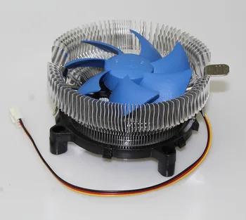 Nworld CPU Køler Køling Heatsink Fan For Computer PC Inter LGA775/1155/1156 AMD 754 AM2/AM2+/AM3