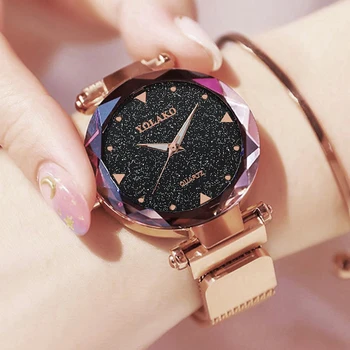 Kvinders Luksus Watch Mode Analog Quartz Ur Kvindelige Magnetisk Spænde Enkel, Casual Kvinders Watch Gave Reloj De Dama