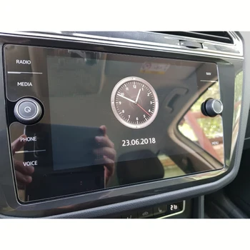 Buendeer 8 Tommer Til VW T-ROC 2018 Bil GPS Navigation Hærdet Glas Skærm Protektor HD Klar Folie Bil mærkat Auto Tilbehør