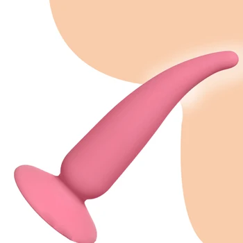 VETIRY Anal Plug-Silicone Butt Plug Anal Sex Legetøj til Kvinder, Mænd Med Sugekop G-spot Massage Kvindelige Onanist, Blød Sex Produkter