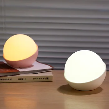 Nye Intelligente Nat Pearl Syv-farve, Nat Lys, 8-farve, Omgivende Lys, Blød Silikone Slå Lampe for Baby Værelse Lampe