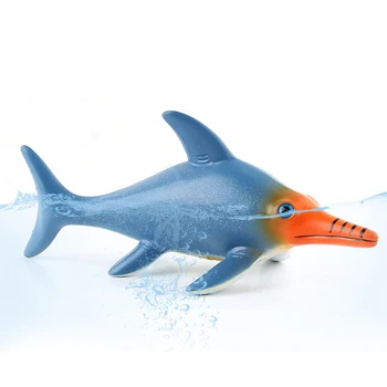 Action figurer Dinosaur Ocean Animal Model Simulering Plesiosaurus Deng ' s Fisk Canglong Tal Videnskab og Uddannelse Dekoration