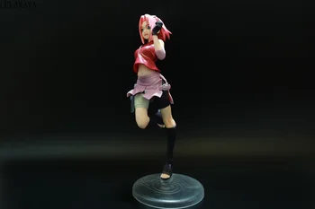 1stk Nye Anime Naruto Shippuden Gals Haruno Sakura Piger 1/7 skala PVC-Action Figur Samling Model legetøj Dukke Dropshipping 22CM