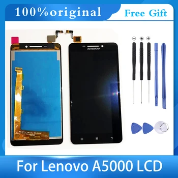 For Lenovo A5000 LCD-Skærm Med Touch screen Digitizer Assembly LCD-Skærm Til Lenovo A5000 Reservedele