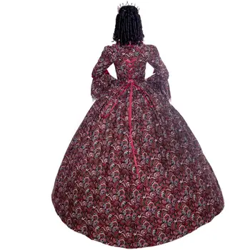 18th Århundrede Historiske Scene Kostume Bolden Kjole Halloween/Southern Belle Bolden Kjole