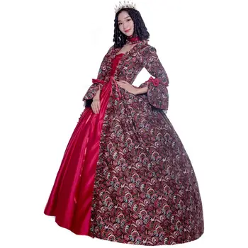 18th Århundrede Historiske Scene Kostume Bolden Kjole Halloween/Southern Belle Bolden Kjole