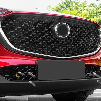 Bil Foran Nederst i Midten Net Dekoration Kofanger Lavere Gitre Beskyttende Stå Dækning for Mazda CX 30 CX-30 2020 2021