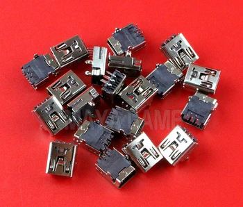 100PCS/MASSE Nye Mini-USB-stik/stik/stik chargering port til PS3 wireless Controller mikro-usb-stik opladning port OCGAME