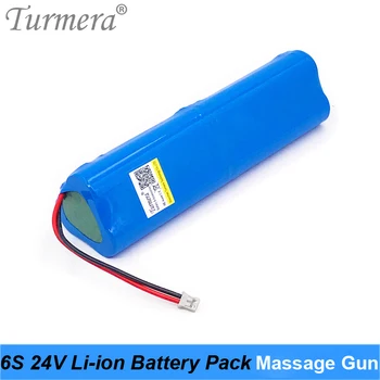 Turmera 6S 24V 3000mAh Genopladeligt Lithium Batteri for Massage Pistol Muscle Massager Udskift Batteriet, og Skruetrækker Brug af Batteriet