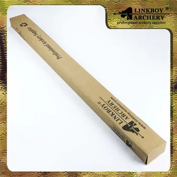 12PCS Linkboy Bueskydning ID6.2mm Carbon Pil Aksel spine300-800 for Compound Bue Pile DIY Jagt