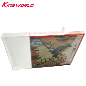10stk Gennemsigtig Klar Box, Plast, PET Protector Samling Storage Case Til nintendo 3DS OS JP Spil Kort, Farve Box