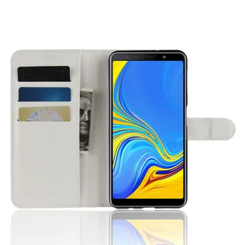 For Samsung Galaxy A7 2018 Tilfælde Samsung galaxy A750 Flip Luksus PU Læder Telefon Tilfældet For SM-A750F 7 2018 Tilfælde 6.0