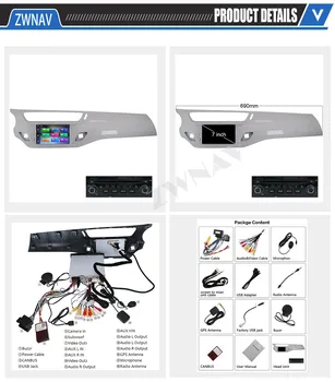 Carplay For 2010 2011 2012 2013 2016 Citroen C3 DS3 Android-Afspiller GPS Navi Auto Audio Stereo-Radio Optager Head Unit