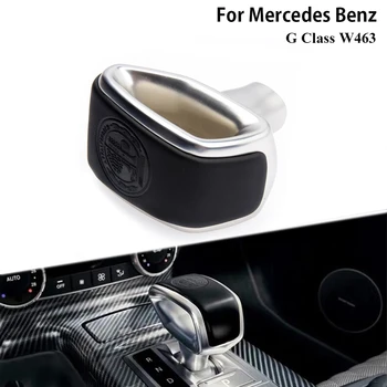 For Mercedes-Benz G-Klasse AMG Gear Shift Knappen Bil Gearkasse Håndtaget Ændre Knop Håndbremsen Gear Stick Dækning For Benz W463 G63 G550