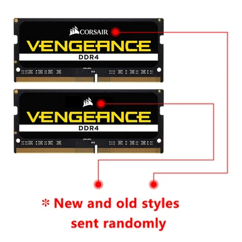 CORSAIR Vengeance RAM SODIMM DDR4 8GB 2666MHz Notebook Hukommelse ram 260pin 1,2 V CL18 PC4-21300 8G 16G 32GB til bærbar computer