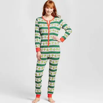 Xmas Jul Børn, Voksne, Familie Pyjamas Sæt Nattøj Nattøj Kostume Pyjamas