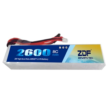 ZDF 11.1 V 2600mah 8C romont kontrol Li-po batteri til FS-TH9x JR Devo MC6 AT9 WFT09 remont kontrol