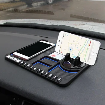 Bil Anti-Slip Mat Auto Telefonholder, Der Er Non-Slip Sticky Anti Slide Dash Telefon Montere Silikone Dashboard Bil Pad Mat Multifunktionelle