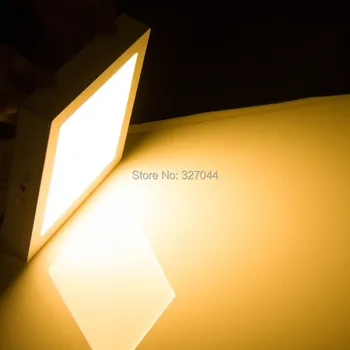 Overflade Monteret LED Loft-Panel Lys Runde plads Varm i Foyer, Køkken 6w 12W 18W 24W
