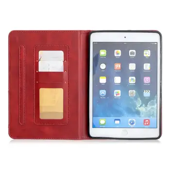 Til iPad Mini 1 2 3 4 5 7,9 tommer tablet Cover Smart PU Læder Stå Tilbage Fundas Til iPad mini 1/ 2/3 mini5 2019 Auto Søvn
