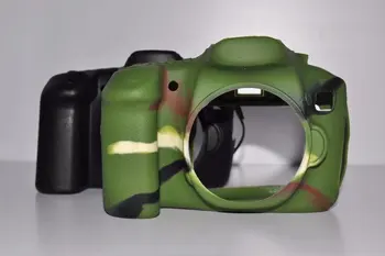 70D Kamera Taske Blød Silikone Gummi Beskyttende Body Cover Sag Hud til canon 60D DSLR-Kamera