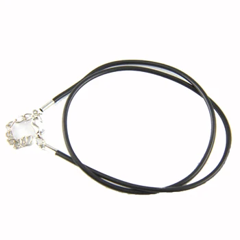 Smykker Resultater læder kæde Til halskæde vedhæng 18inch halskæde med at udvide kæde 45cm længde 2,5 mm OD