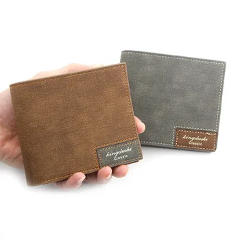 Mænd 's Wallet-Kort med Stor Kapacitet Multi-Function Mode Afslappet Krat PU Tegnebog Multi - Card Wallet