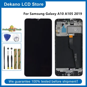 LCD-Skærm Til SAMSUNG Galaxy A10 SM-A105F/DS A105FN LCD-Skærm Touch Digitizer Assembly For SAMSUNG A105G A105M A105