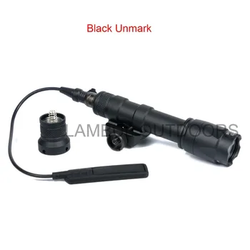 LAMBUL M600C Taktiske Scout Light Rifle Våben Lys LED Jagt Spotlight Konstant og Momentane Output med Halen Skifte