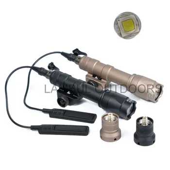 LAMBUL M600C Taktiske Scout Light Rifle Våben Lys LED Jagt Spotlight Konstant og Momentane Output med Halen Skifte