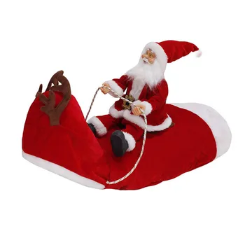 Kæledyr Hund Jul Tøj Kreativitet Santa Claus Riding en Hjort, Jakke, Frakke Nye Kæledyr Hætteklædte Beklædning Søde Hvalp Kostumer