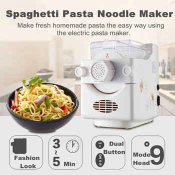 El-Pasta Kaffefaciliteter Automatisk Spaghetti Roller Cutter Vegetabilske Noodle Gør Noodle At Trykke På Maskine Værktøjer, Køkken, Køkkengrej