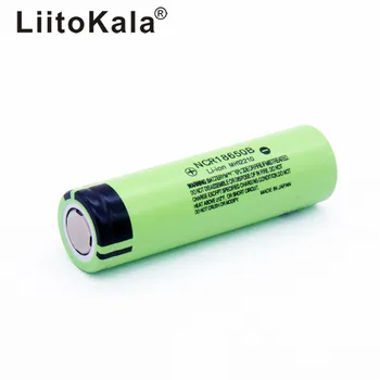 Hot 2stk LiitoKala nye originale NCR18650B 34B 3,7 V 18650 3400mAh genopladeligt lithium-batteri til batteri lommelygte