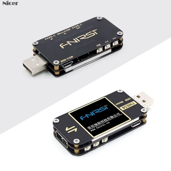 USB-Tester FNB38 Hurtig Opladning Protokol Kapacitet Test Strøm Og Spænding Meter Intelligent QC4+ PD3.0 2.0 PPS Sikkerhed Tester