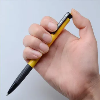 Gratis forsendelse 36/60pcs Blå kuglepen klikket på skolen studerende stationery office tilbehør leverer boligrafos canetas penne