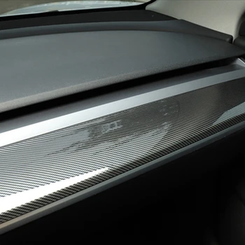 Center Konsol Betjeningspanel Panel-Wrap Overlay Dække Trim Fit ABS-Carbon Style for Tesla Model 3