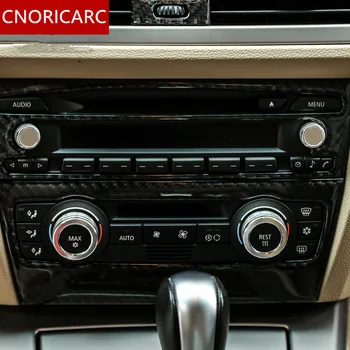 CNORICARC Central Aircondition lydstyrkeknappen Cirkel Dække Trim til BMW 3-serie e90 e92 e93 320i 325i 2005-12 Aluminium legering