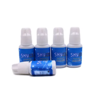 5 Flasker HIMLEN Lim Eyelash Extensions TD Original Hvid Kasket Skønhedssalon Makeup Af Korea Varig Forseglet Pose 5ml Lav Stimulation